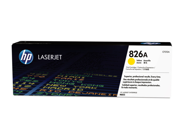 HP TONER AMARILLO 826A CF312A
