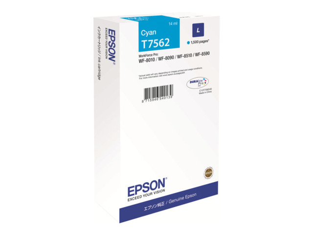 EPSON TINTA CIAN T7562
