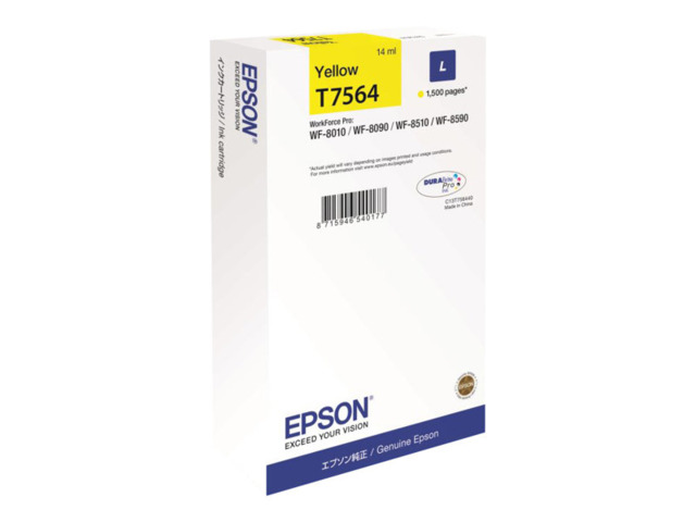 EPSON TINTA AMARILLO T7564