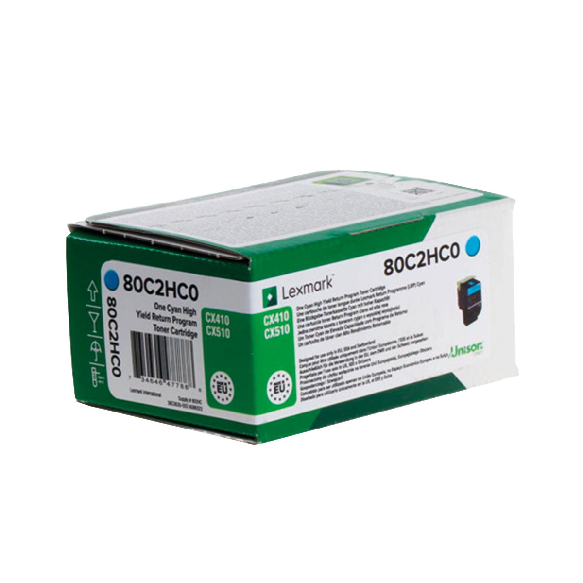 LEXMARK TONER CIAN 80C2HC0