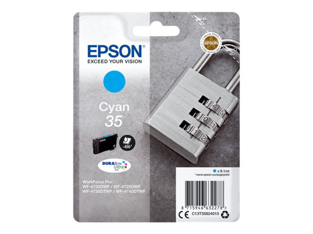 EPSON TINTA CIAN T3582 35