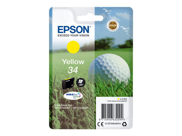 EPSON TINTA AMARILLO 34 T3464