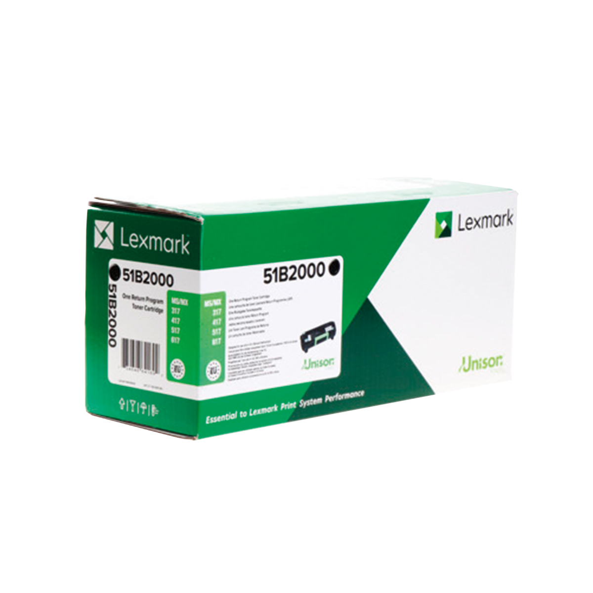 LEXMARK TONER NEGRO 51B2000