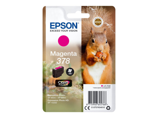 EPSON TINTA MAGENTA 378 T3783