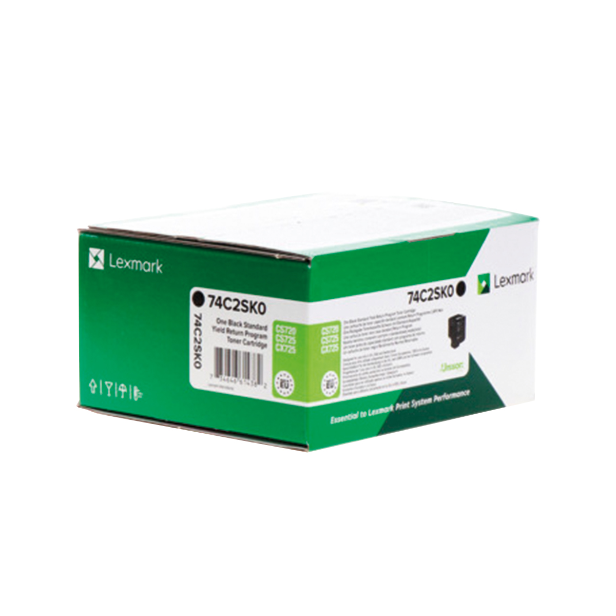 LEXMARK TONER NEGRO 74C2SK0