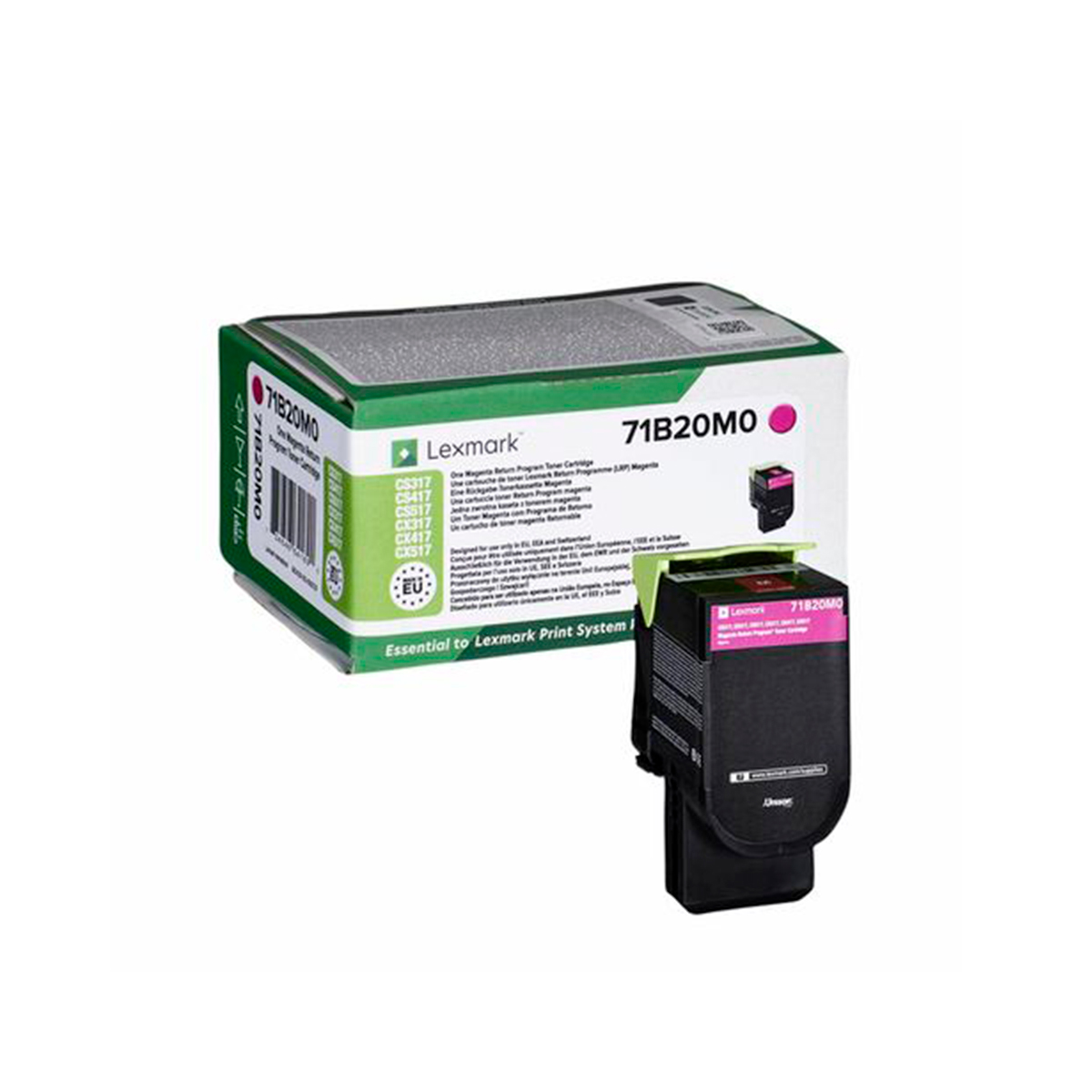 LEXMARK TONER MAGENTA 71B20M0
