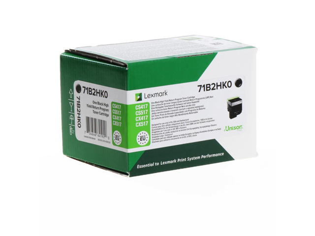 LEXMARK TONER NEGRO 71B2HK0