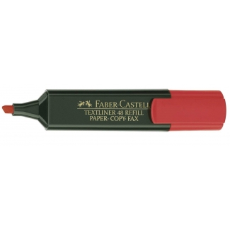 FABER FLUORESCENTE ROJO 10U