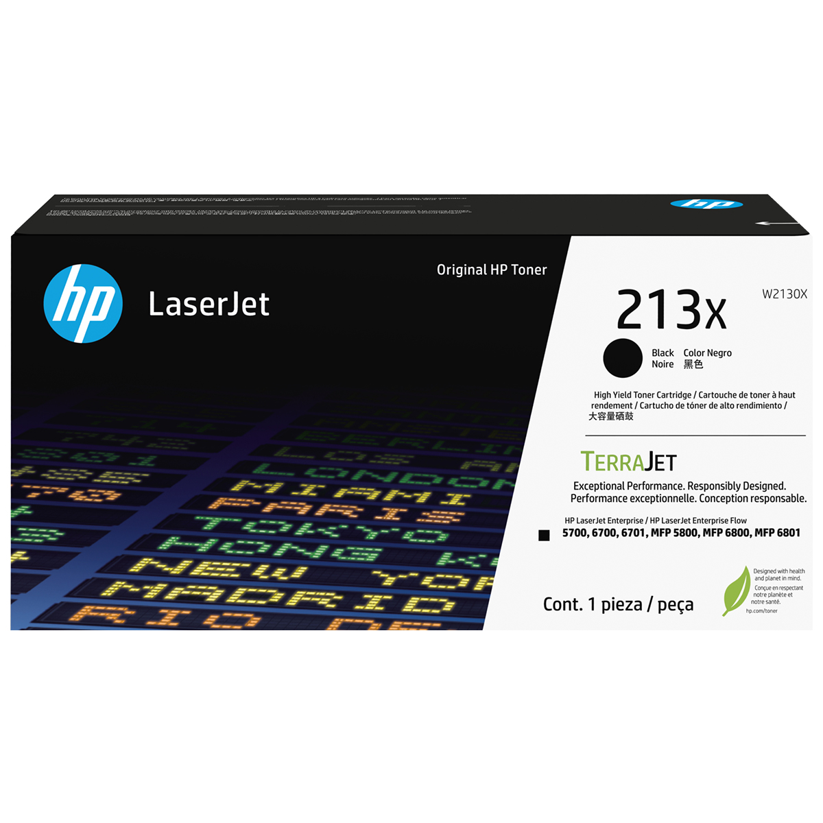 HP TONER NEGRO 213X W2130X