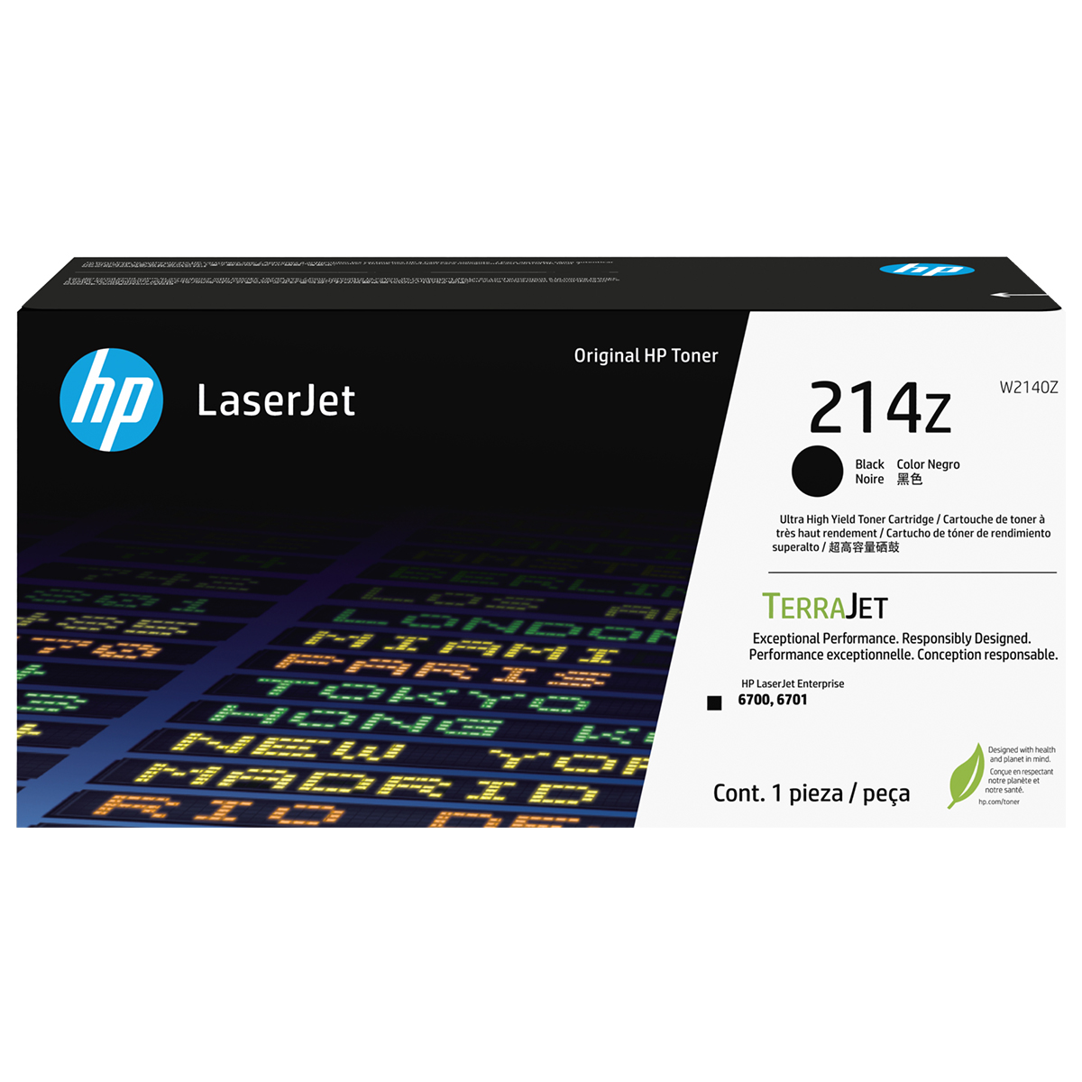 HP TONER NEGRO 214Z W2140Z