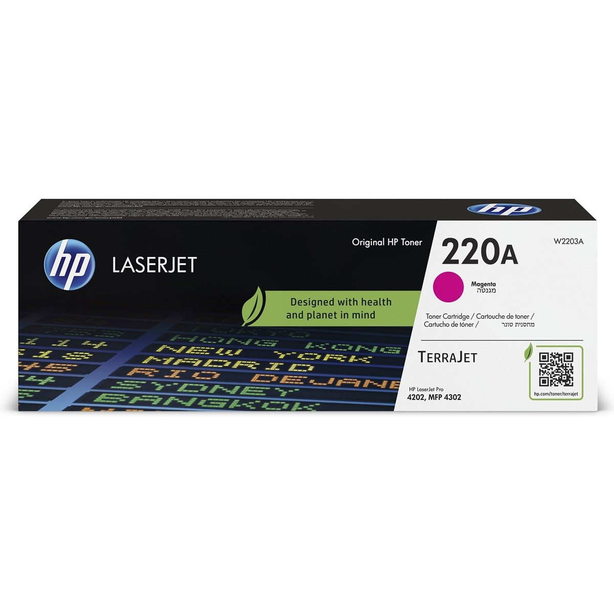 HP TONER MAGENTA 220A W2203A
