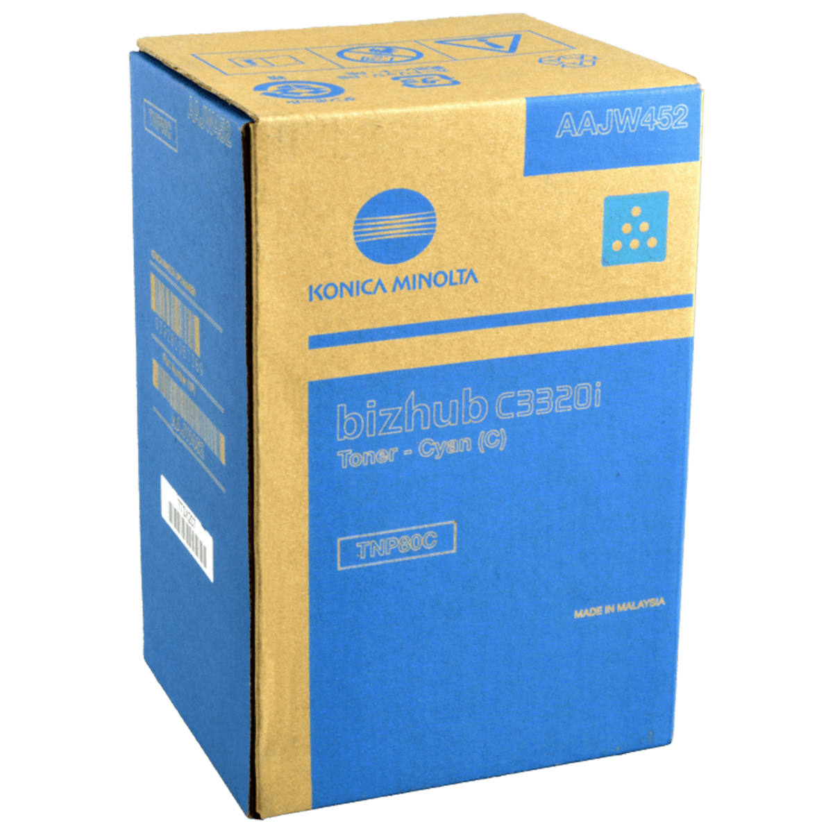 KONICA TONER CIAN TNP80C