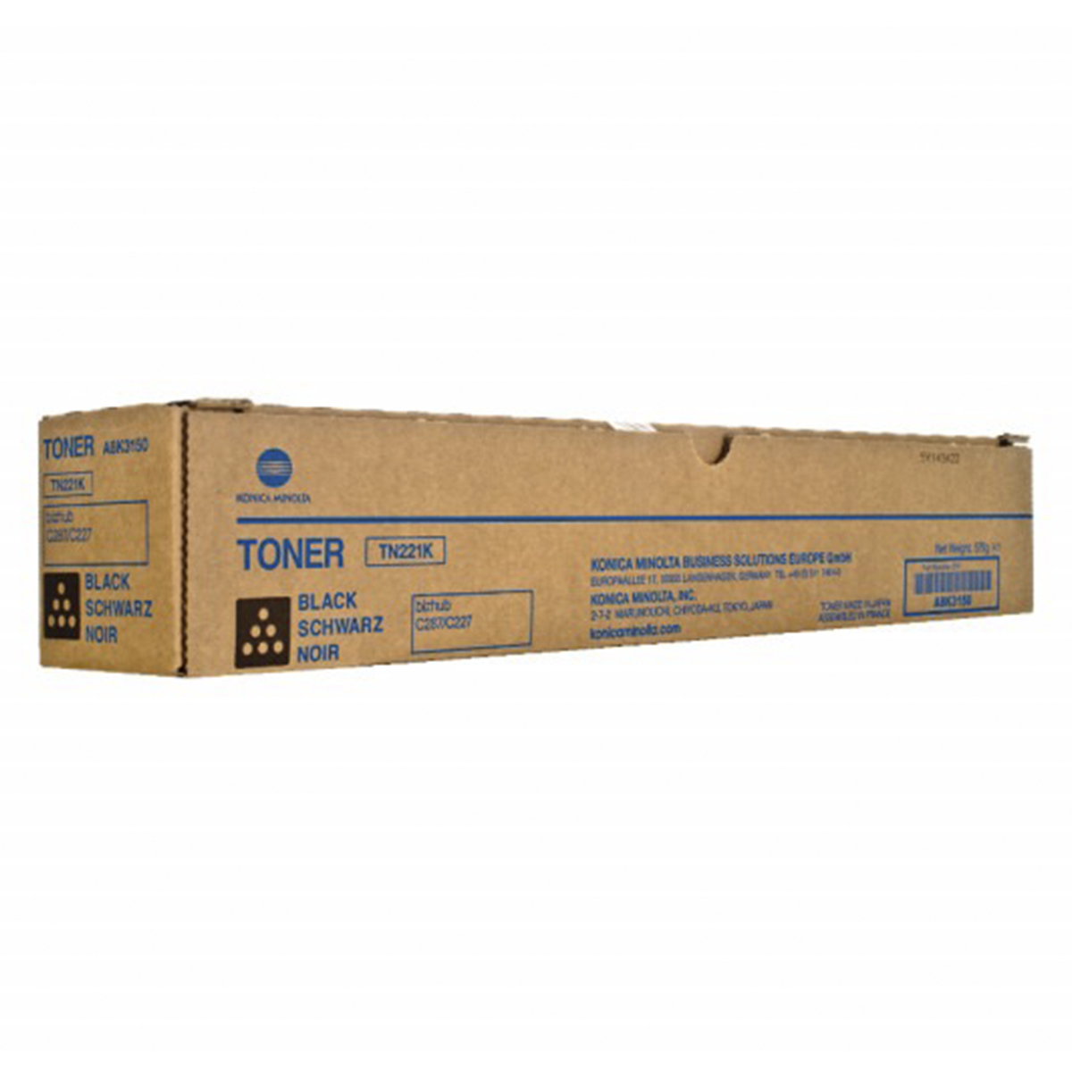 KONICA TONER NEGRO TN227K