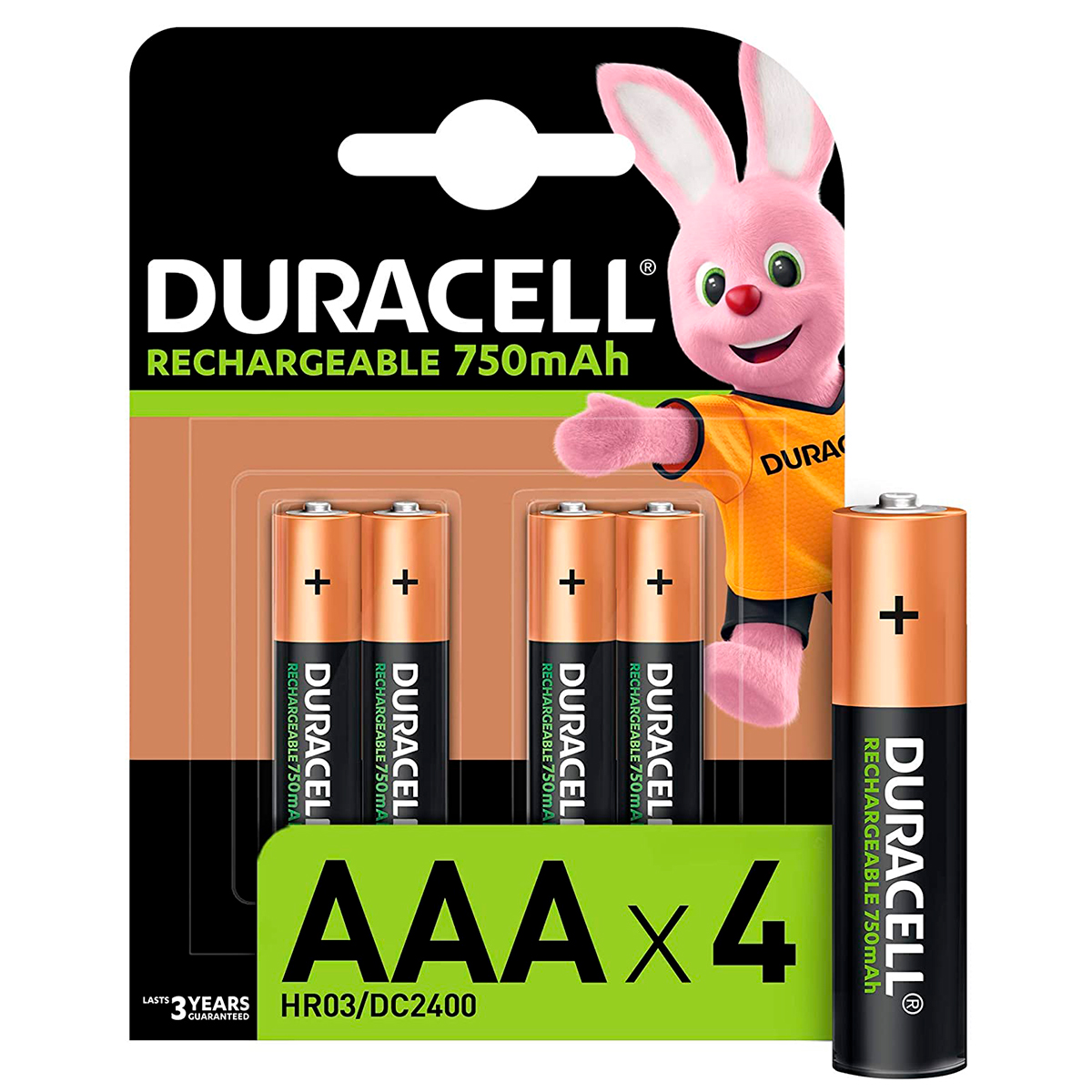 DURACELL PILAS RECARGABLE HR03