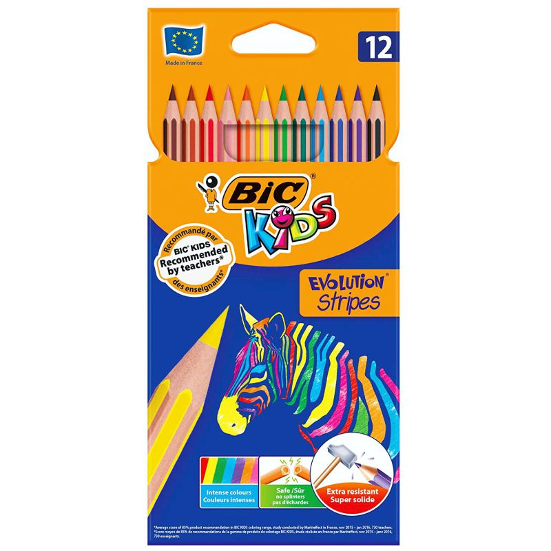 BIC KIDS LAPICES COLORES 12U