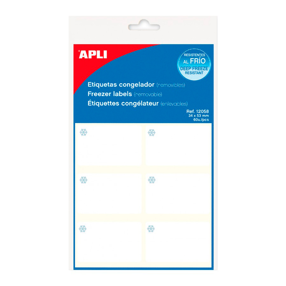 APLI ETIQUETAS CONGE 34X53 10U