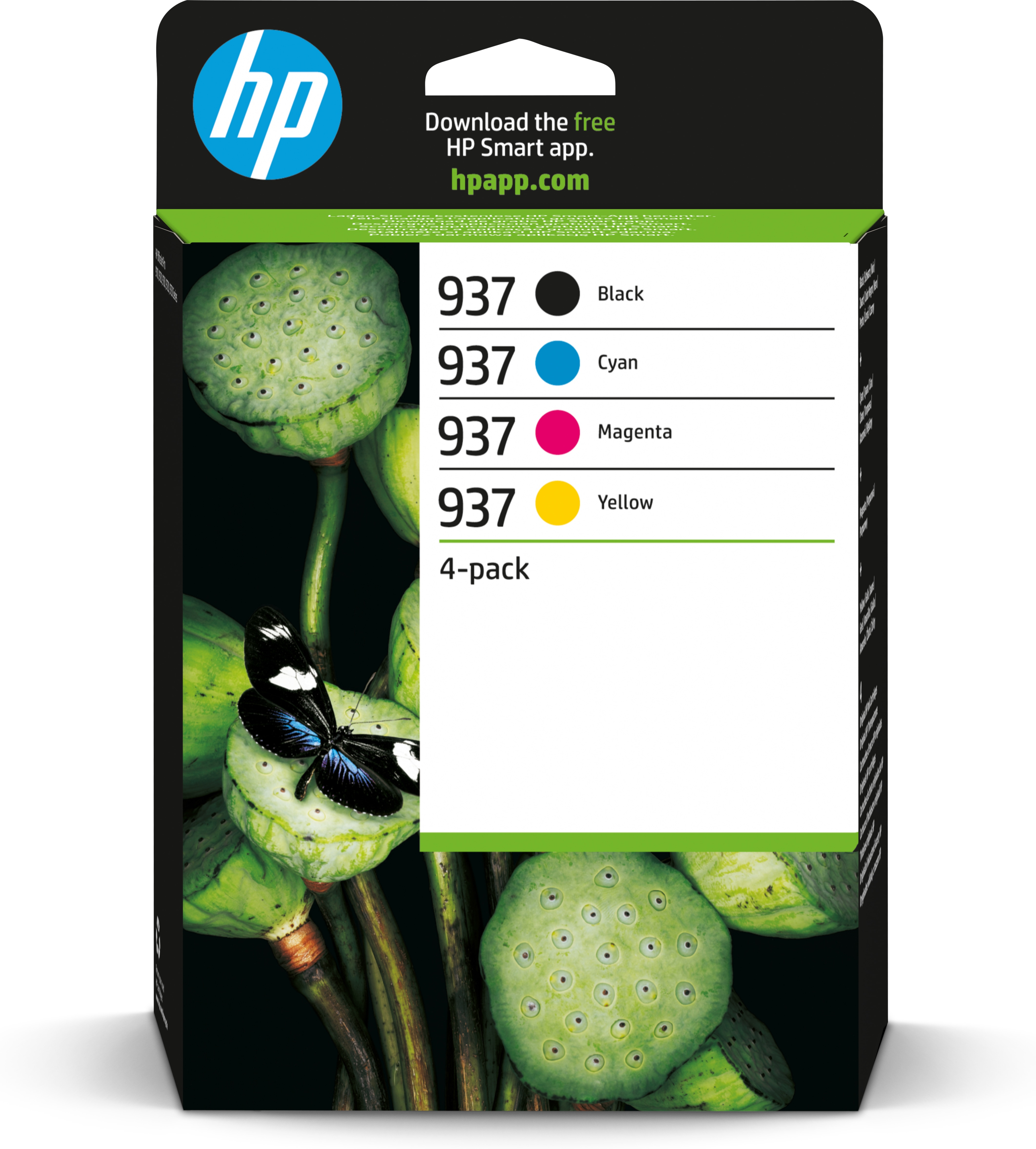 HP 4U NEGRO COLOR 937 6C400NE