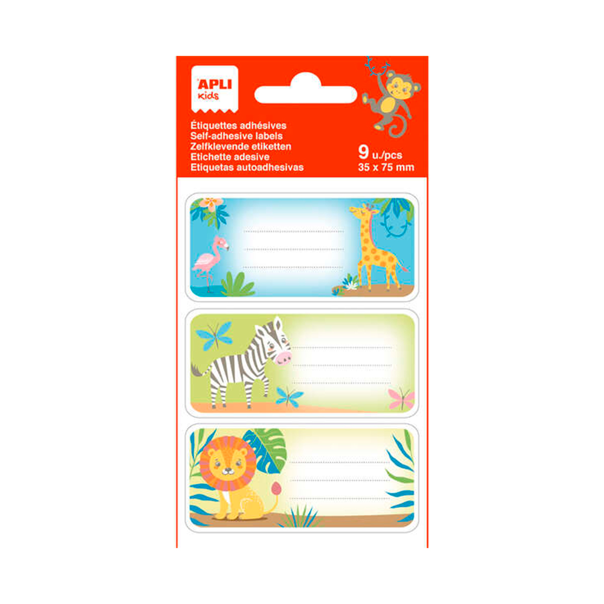 APLI ETIQUETAS SAVANA 81X36 5U