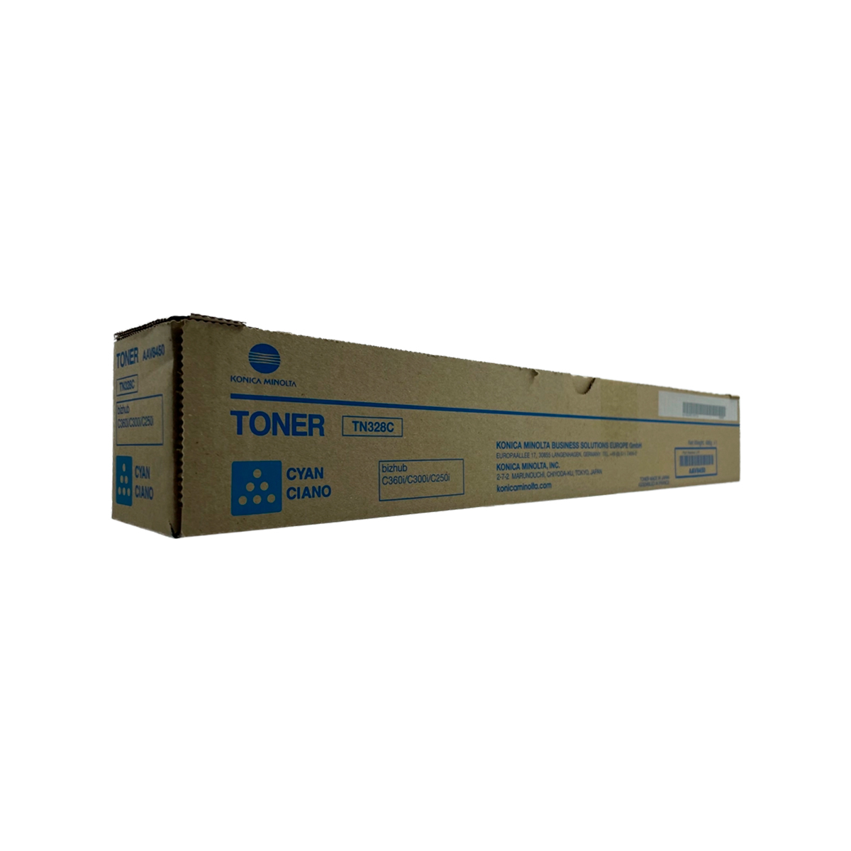 KONICA TONER CIAN TN328C