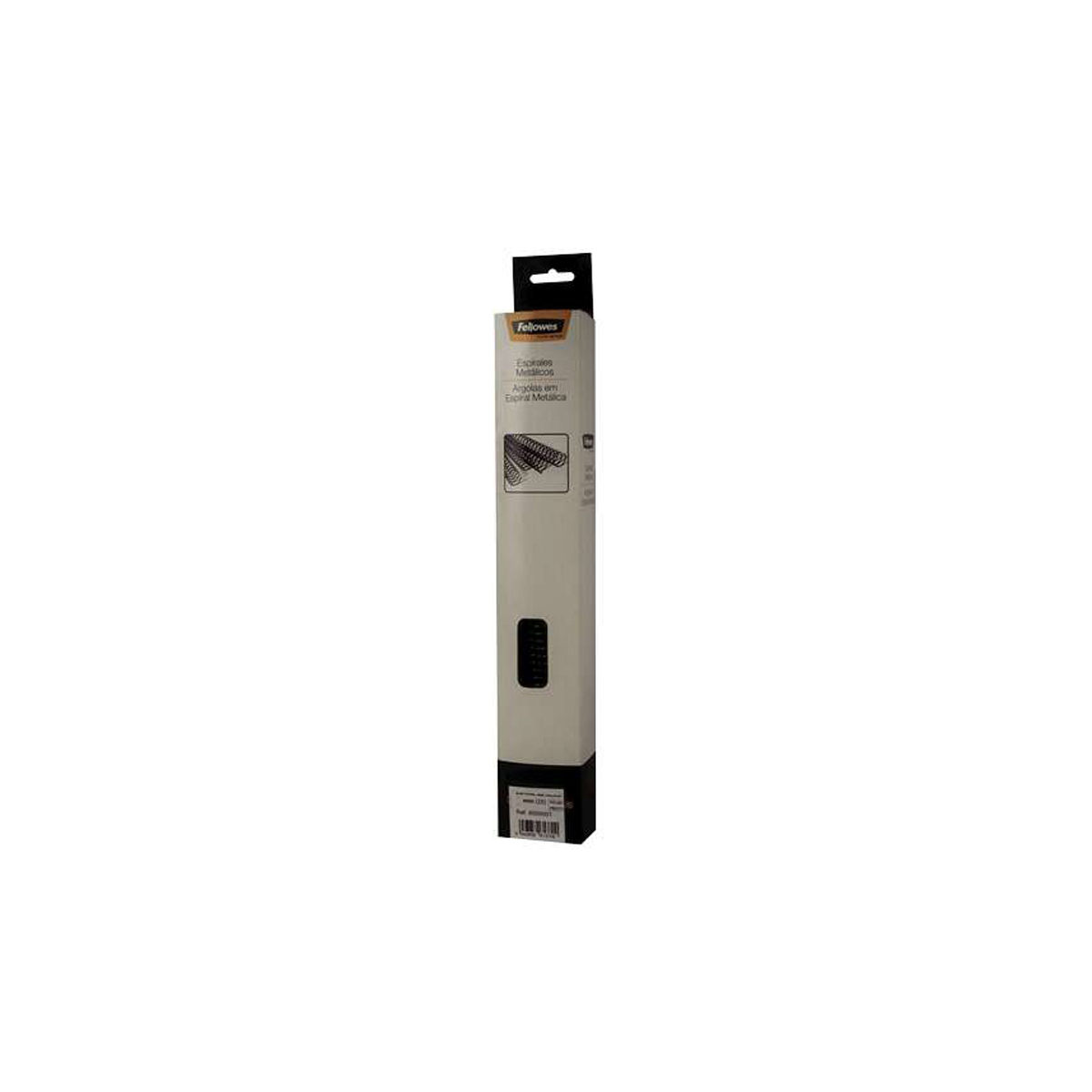 FELLOWES ESPIRAL 14MM NEG 100U