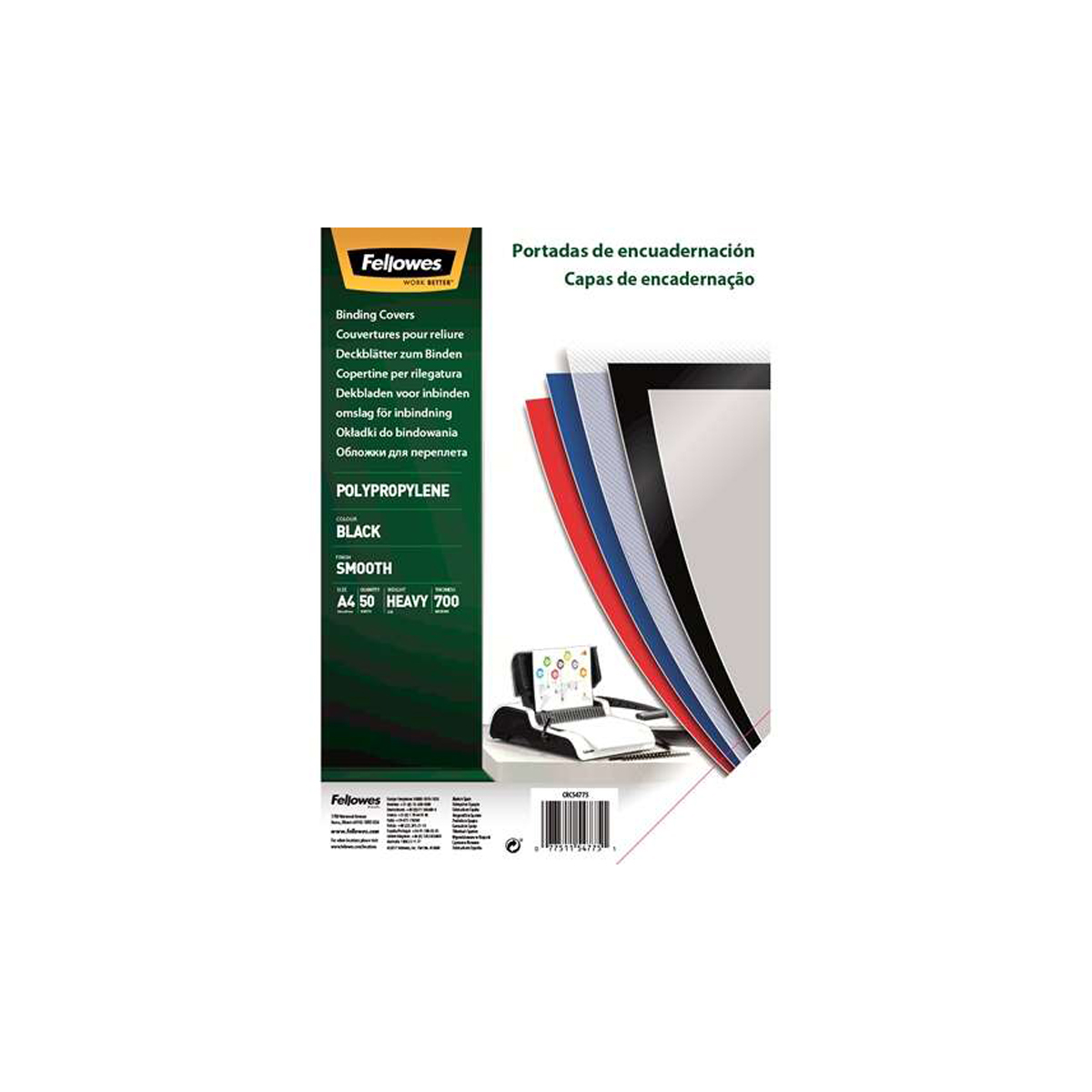 FELLOWES PORTADA A3 700 MICRAS