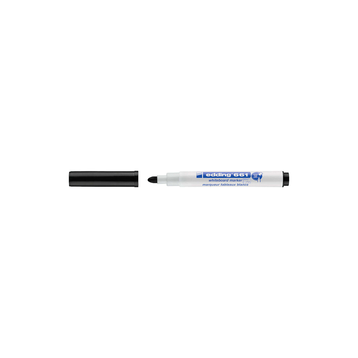 EDDING PIZARRA 1-2MM NEGRO 10U