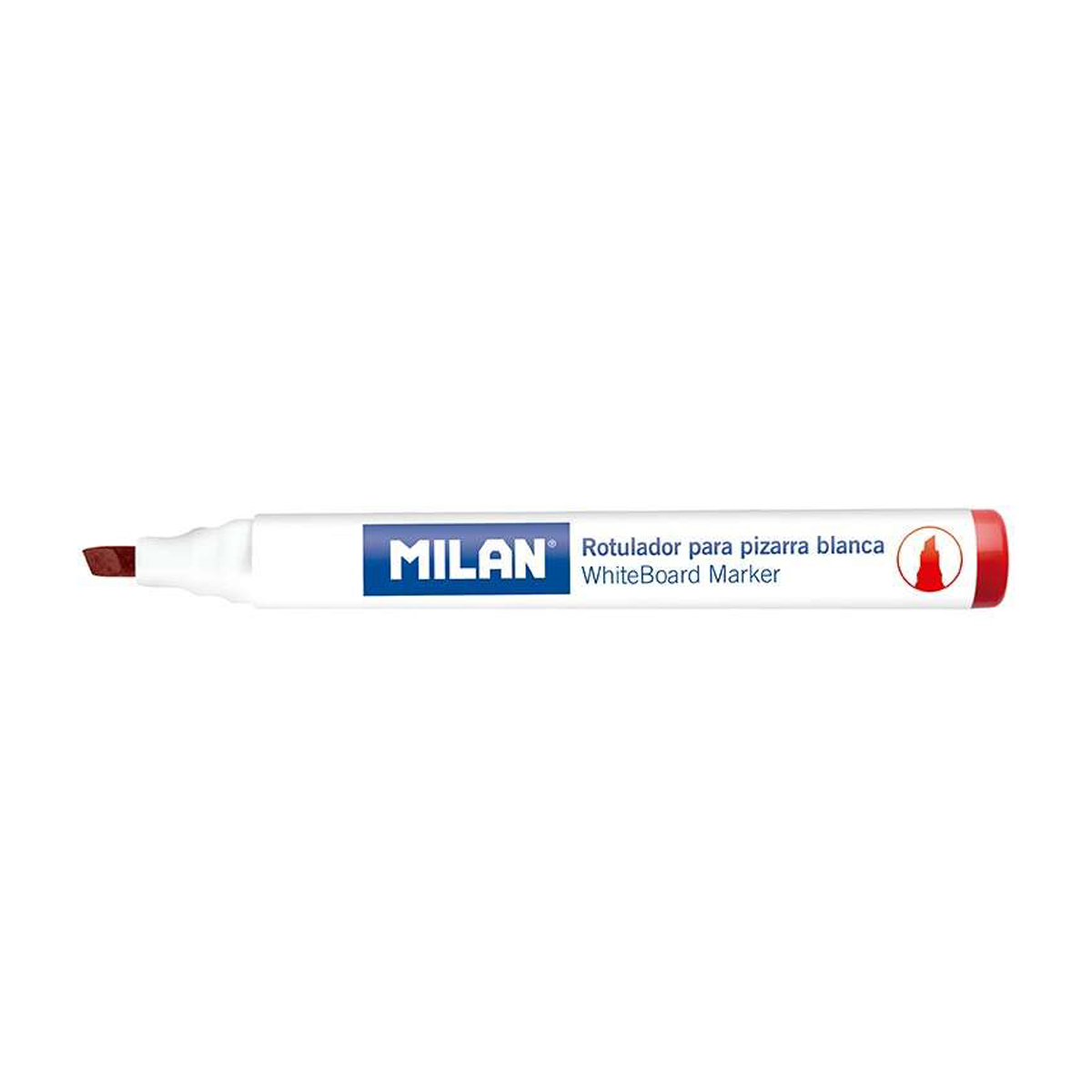 MILAN PIZARRA 1-4MM ROJO 12U