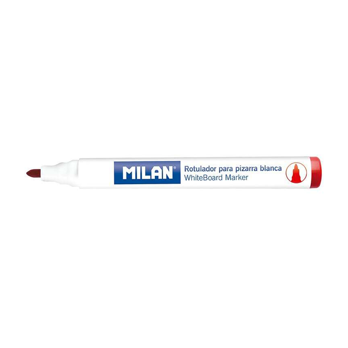 MILAN PIZARRA 4.7MM ROJO 12U