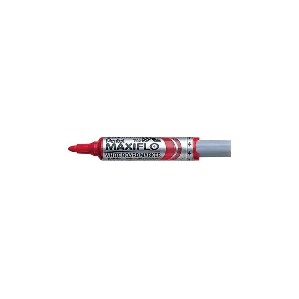 PENTEL PIZARRA 2.5MM ROJO 12U