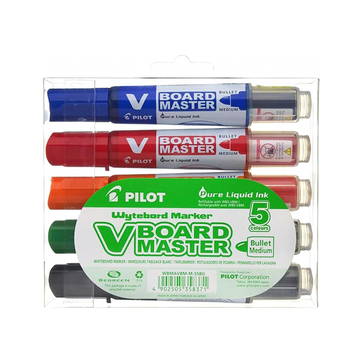 PILOT PIZARRA 6MM SURTIDO 6U