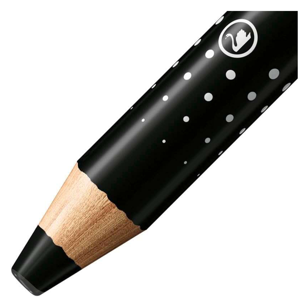STABILO PIZARRA 10MM NEGRO 5U