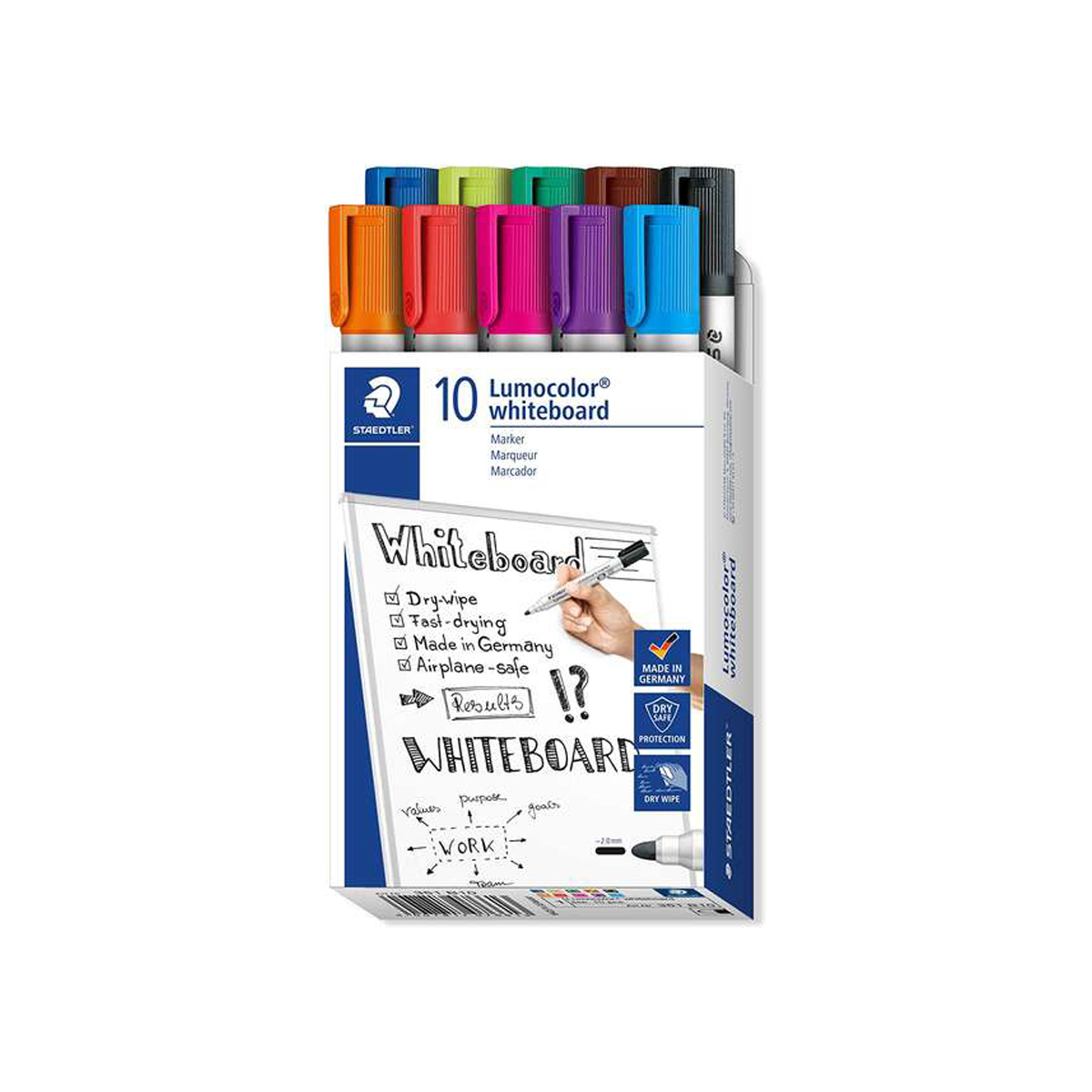 STAEDTLER 351 PIZARRA 2MM 10U