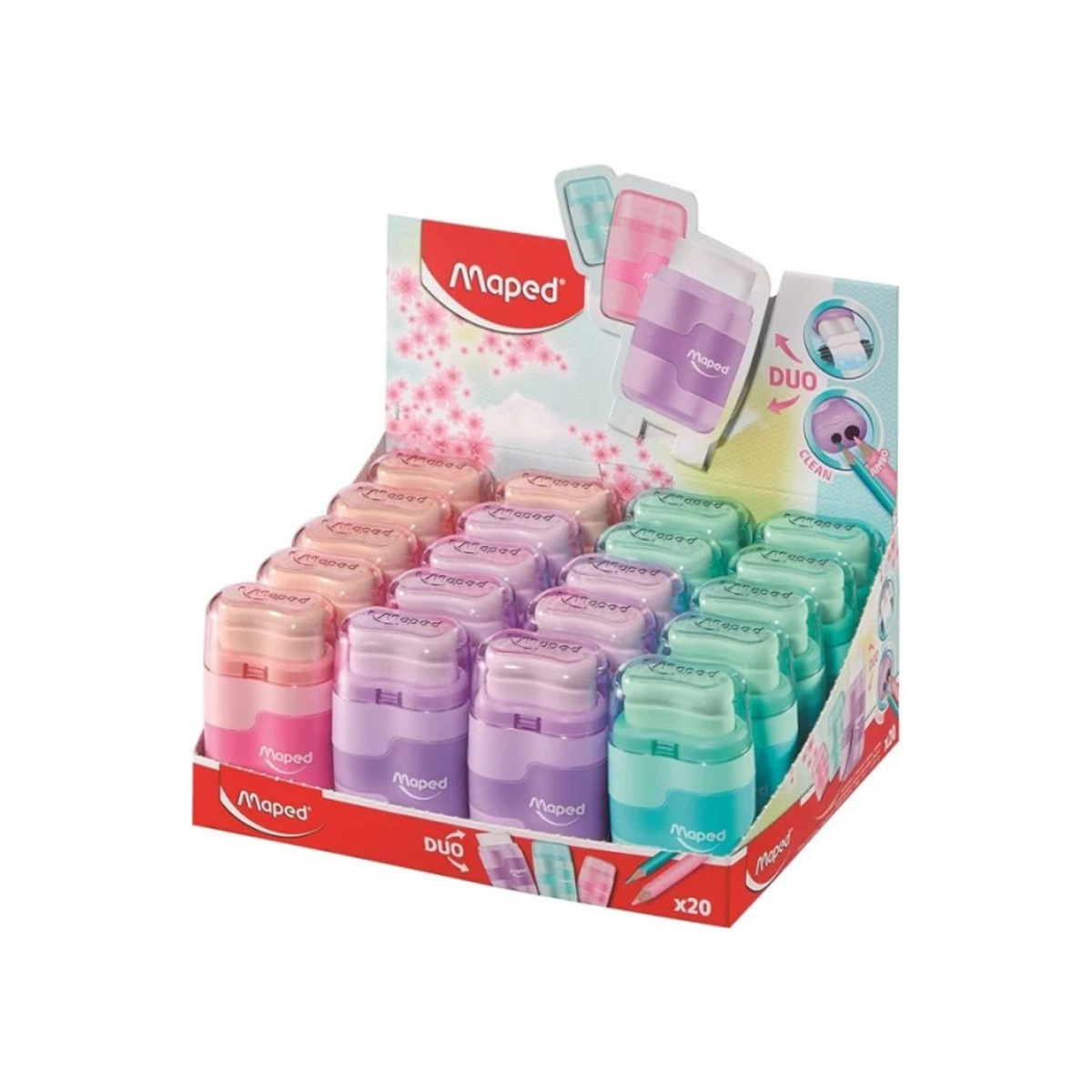 MAPED SACAPUNTAS 2 ORIFICI 20U