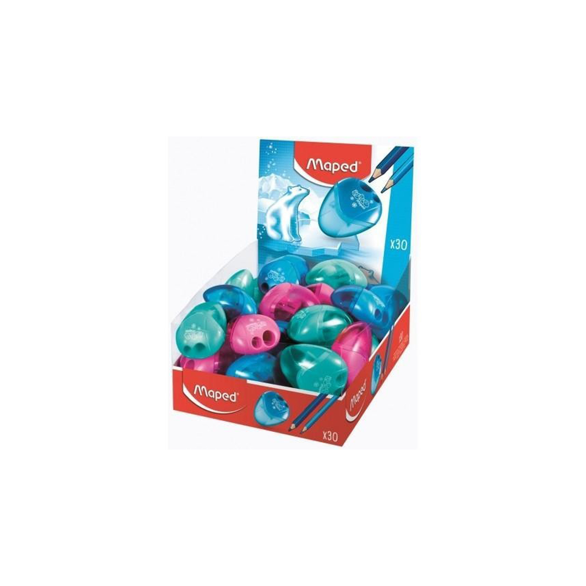 MAPED SACAPUNTAS 2 ORIFICI 30U