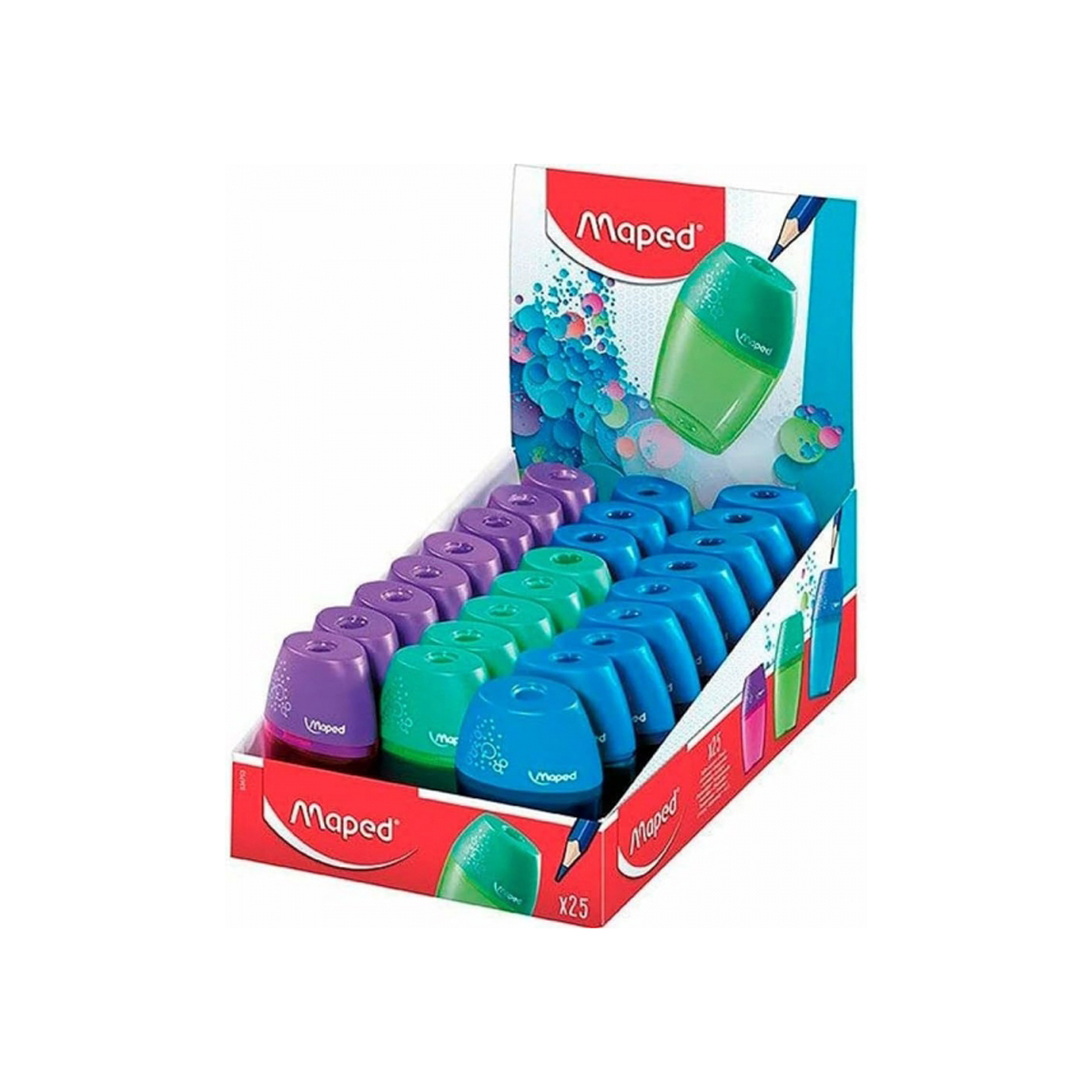 MAPED SACAPUNTAS ERGONOMIC 25U