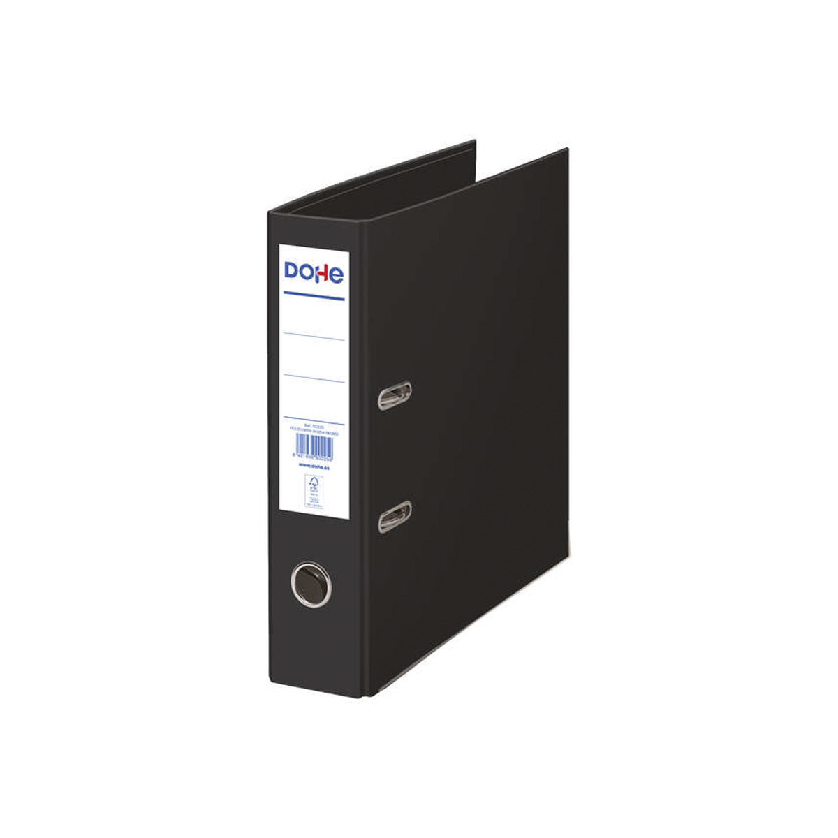 DOHE ARCHIVADOR FOLIO NEGRO