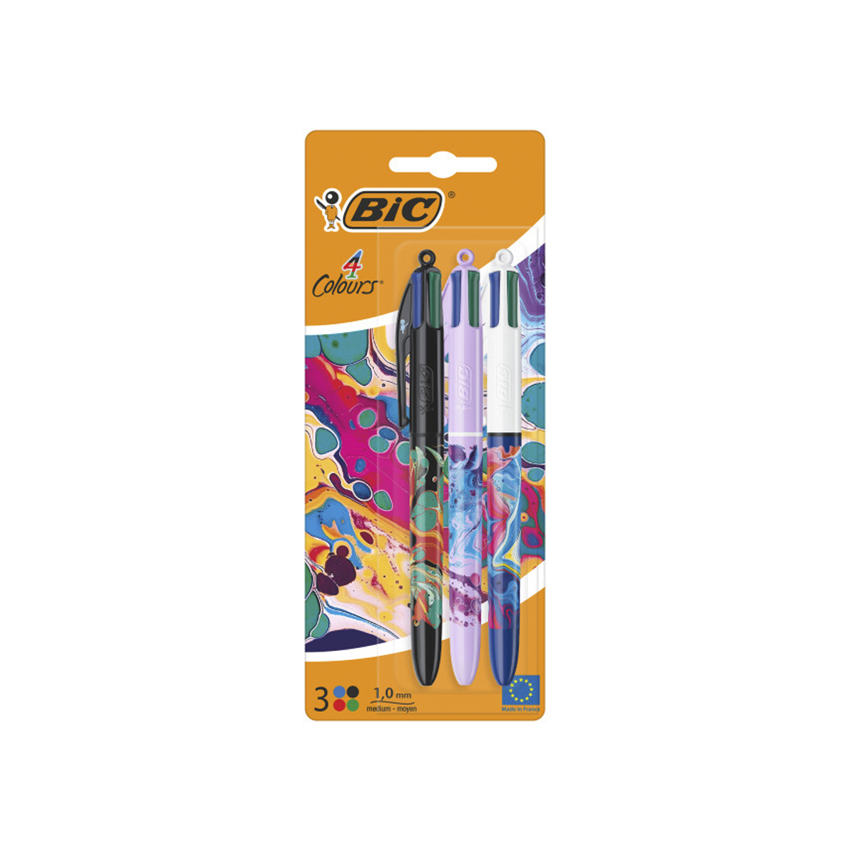 BIC 4 COLOURS DECORS BOLI 3U