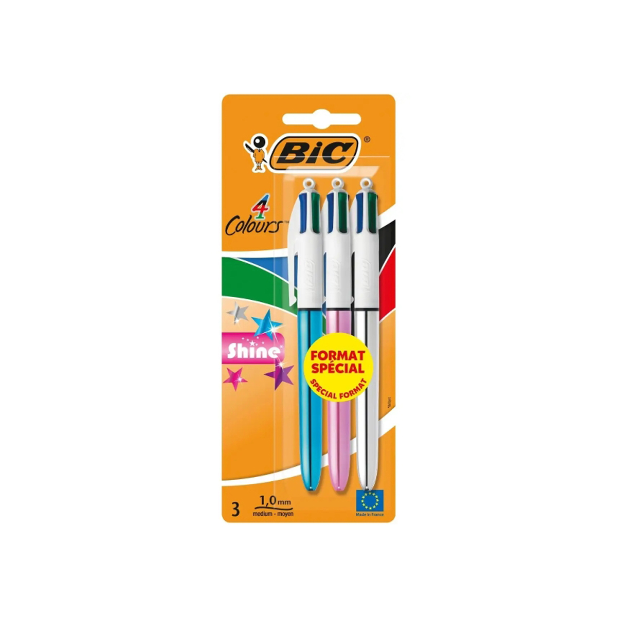 BIC 4 COLOURS SHINE BOLI 3U