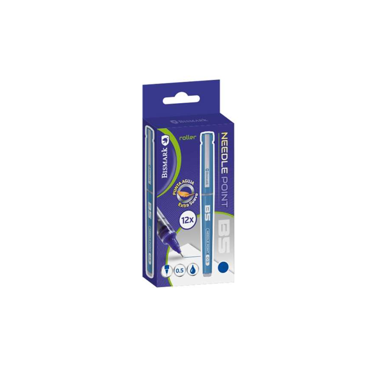 BISMARK P. FINA 0.5 AZUL 12U