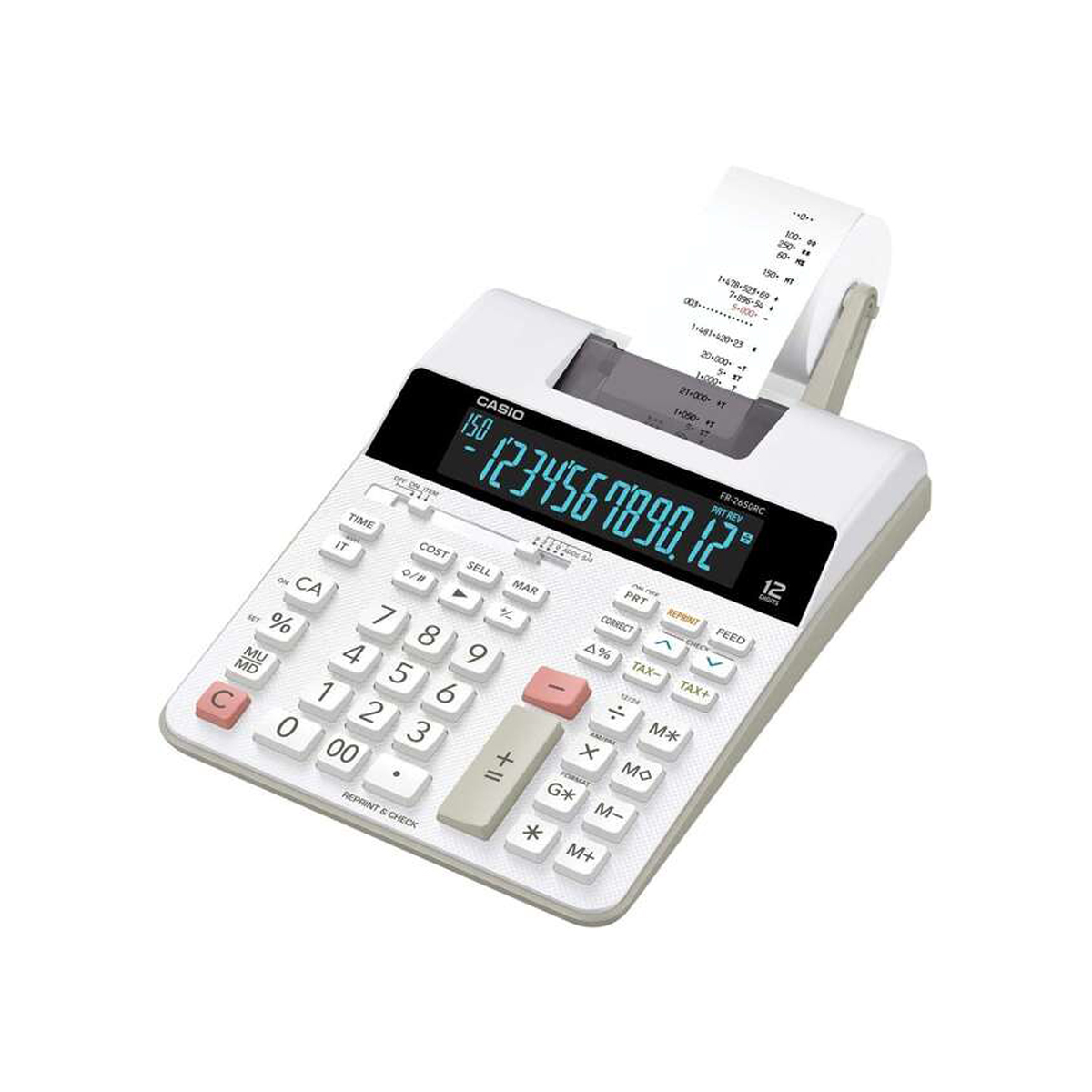CASIO FR2650RC CALCULADORA 12D