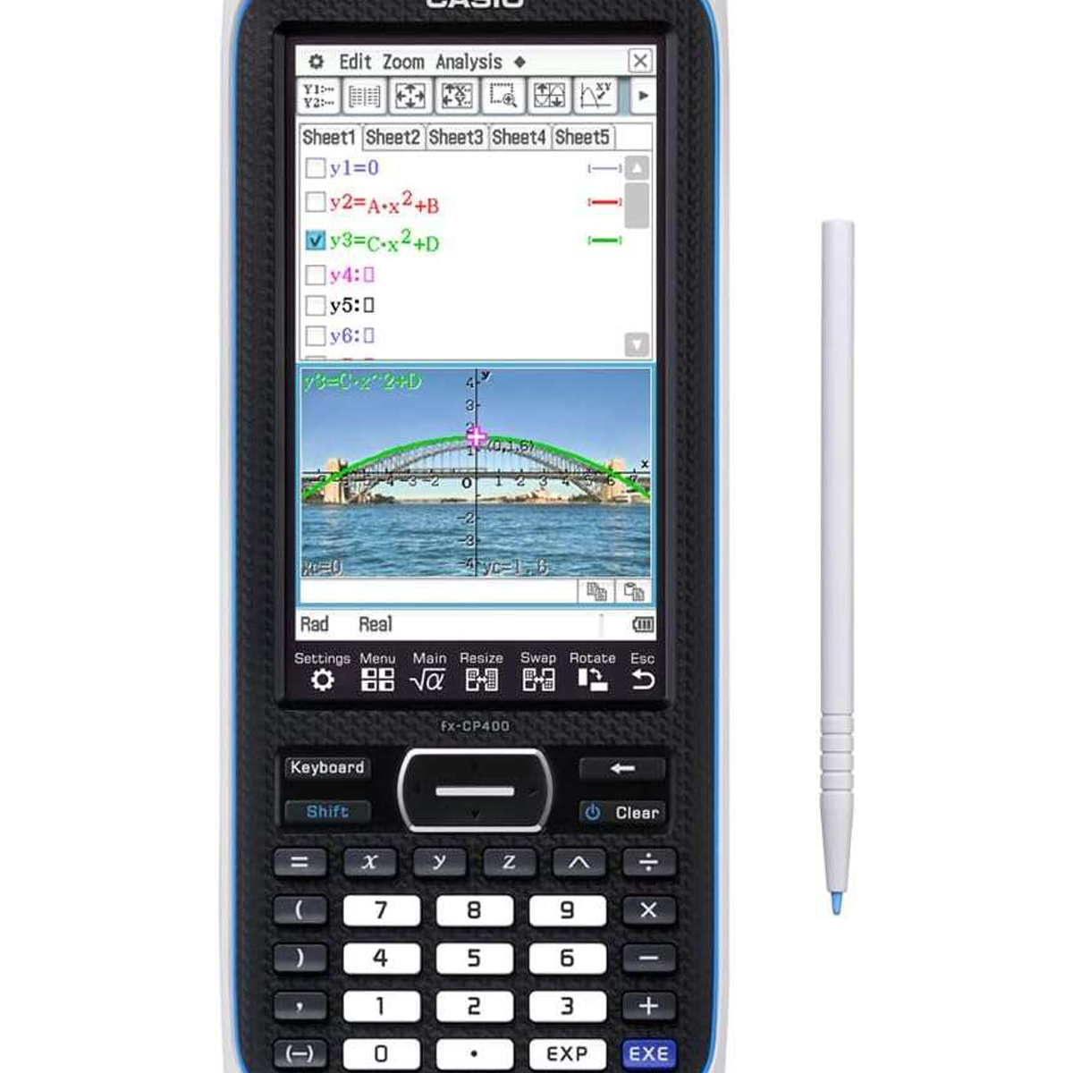 CASIO FXCP400 CALCULADORA 3D