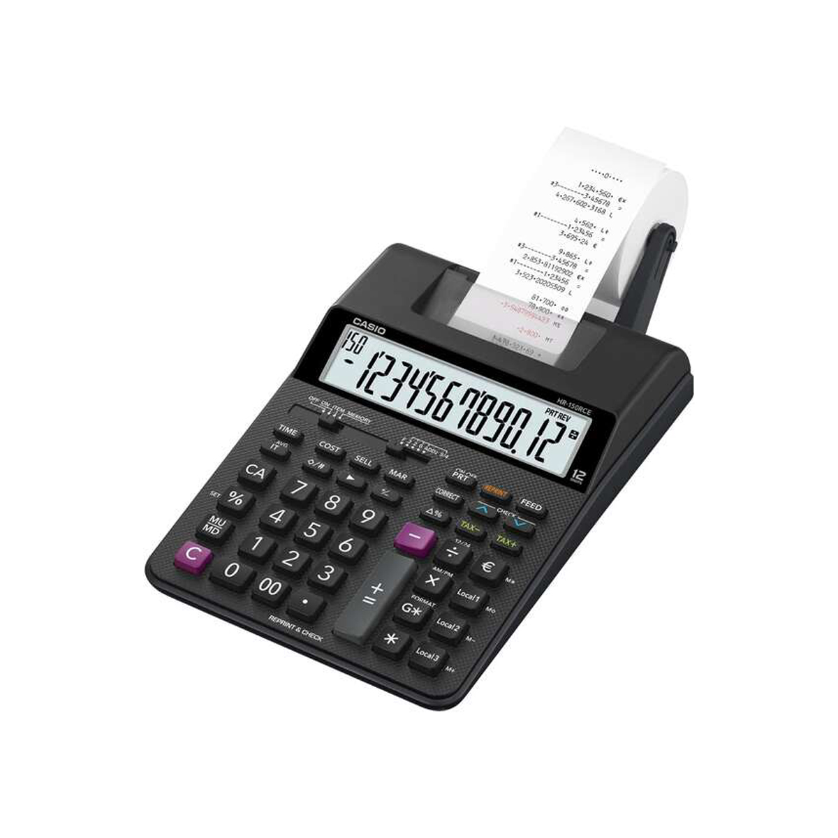 CASIO HR150RCE CALCULADORA 12D