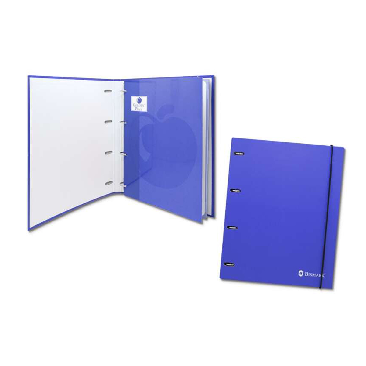 BISMARK CARPETA 4A A4 AZUL