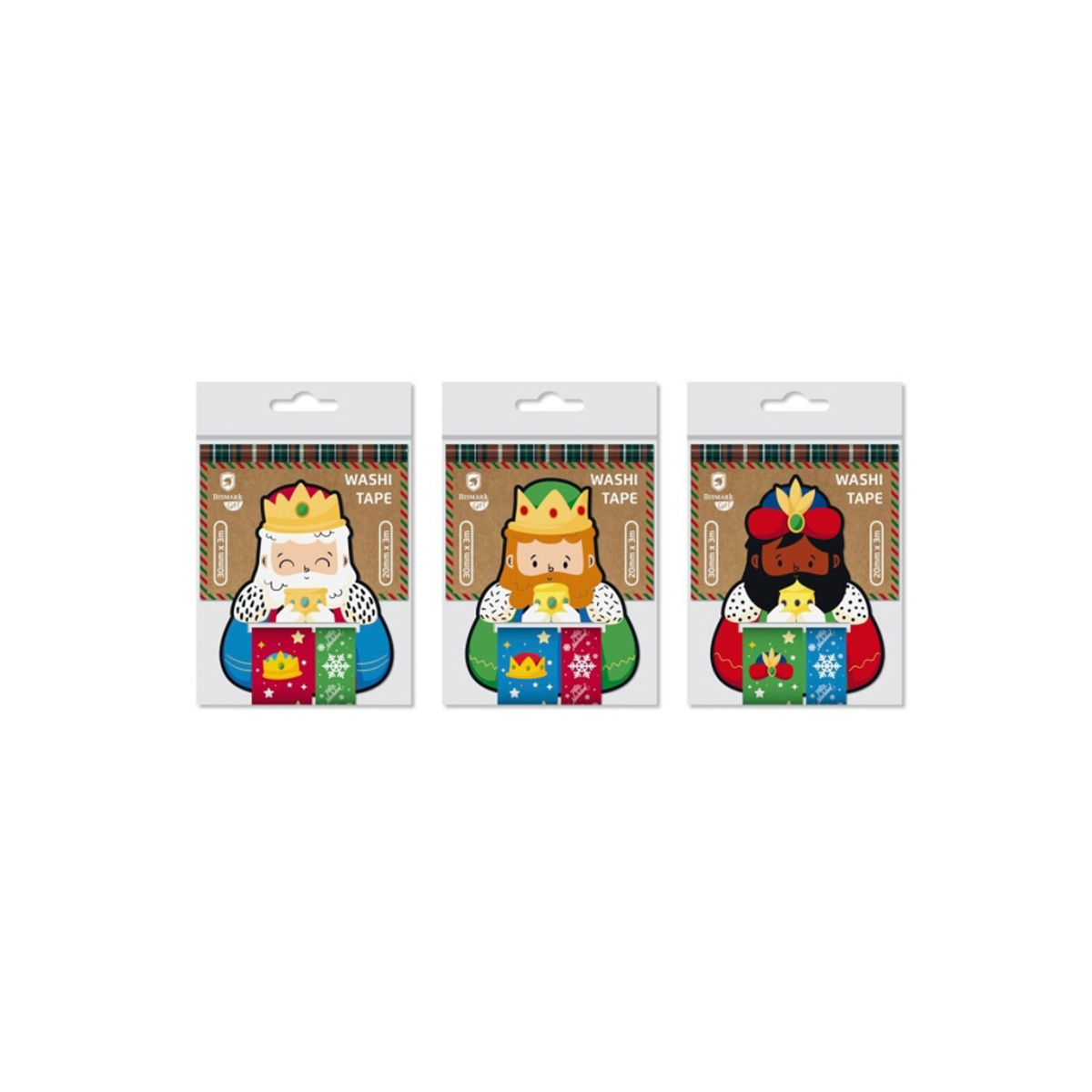 BISMARK CINTA WASHI-TAPE 2U
