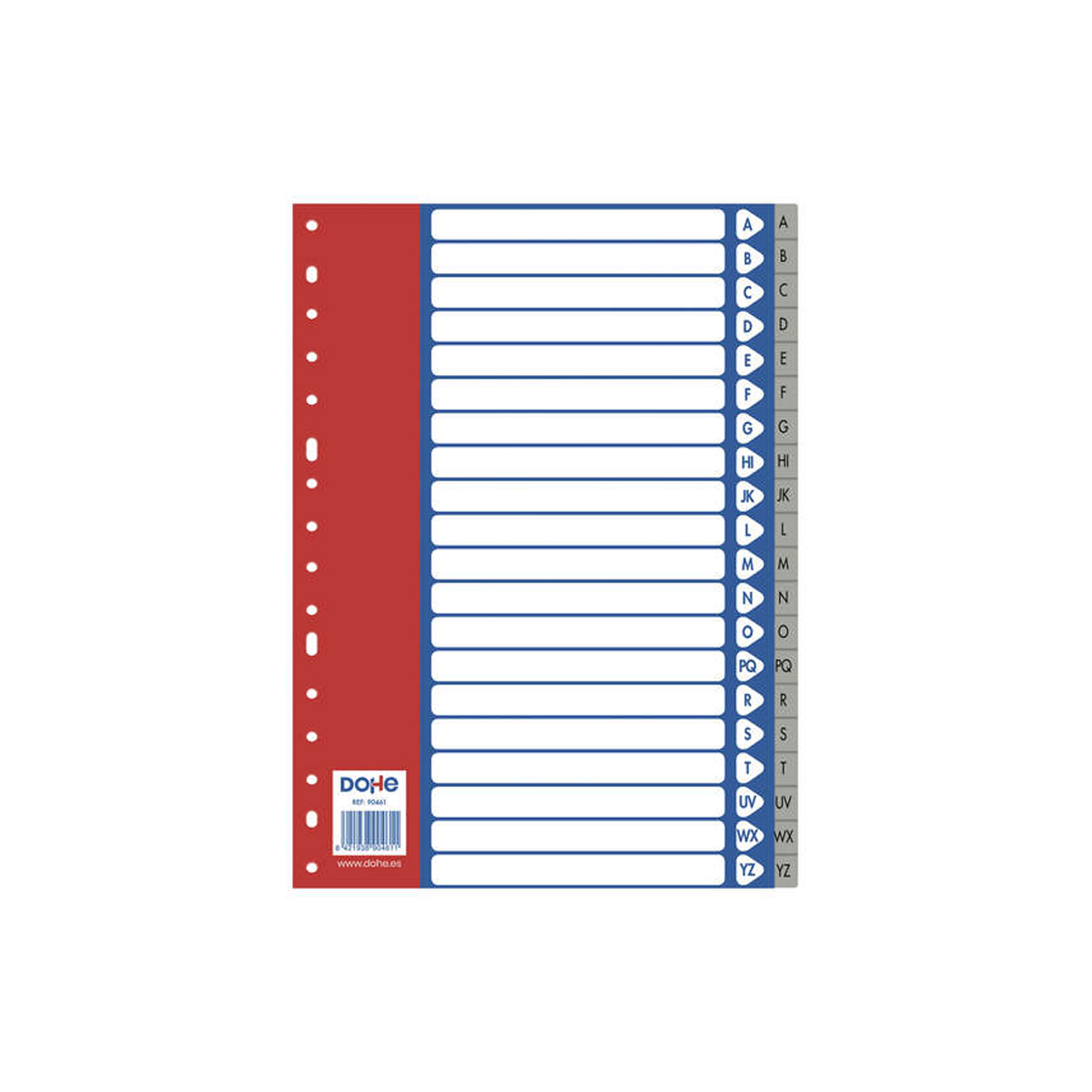 DOHE SEPARADORES ARCHIVO A-Z