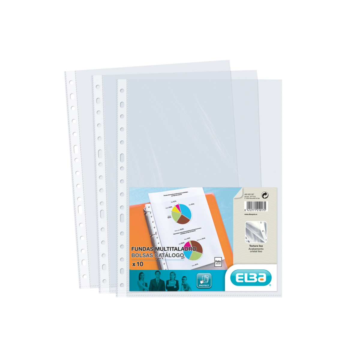 ELBA FUNDAS FOLIO PP 70M 10U