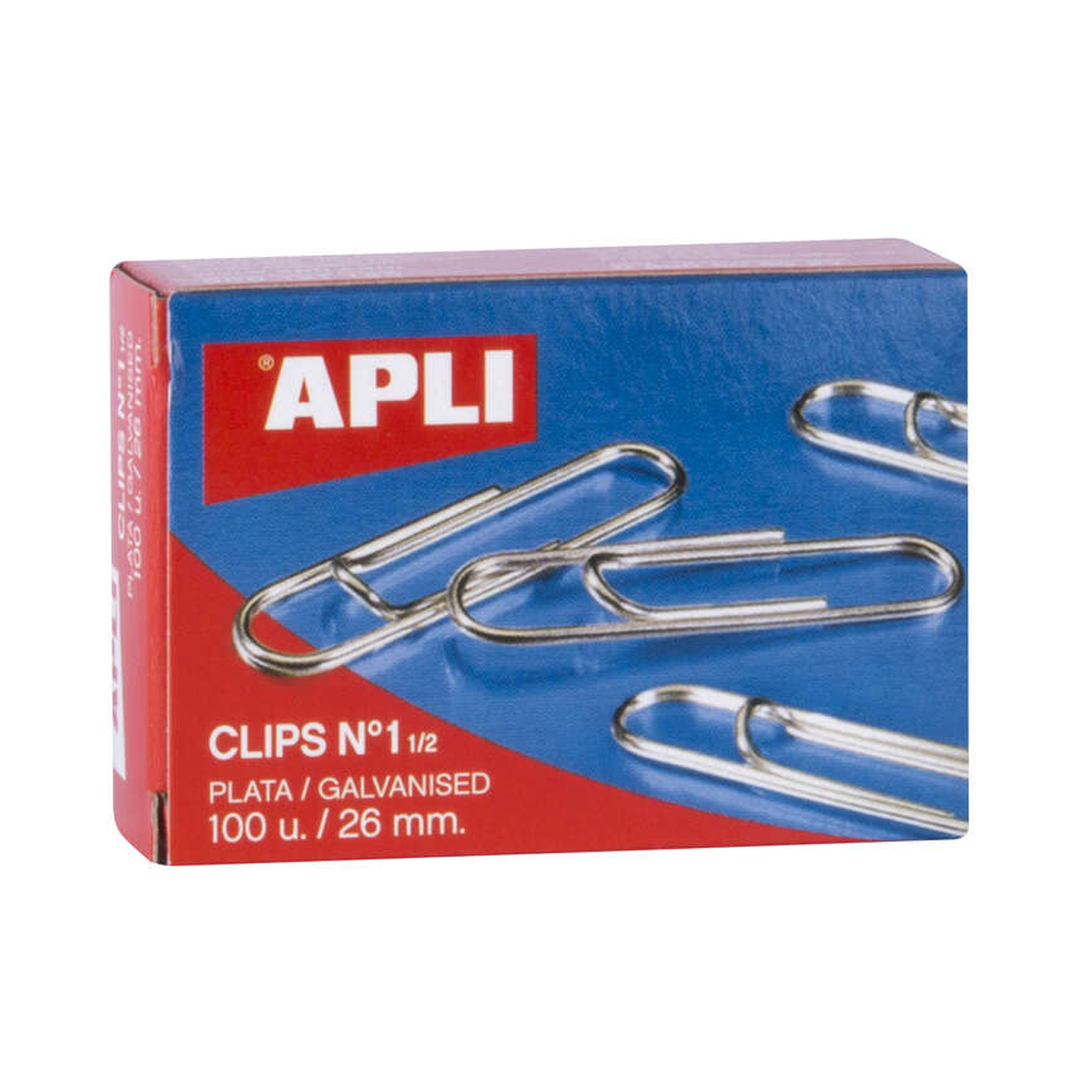 APLI CLIPS N1 26MM 100U GALV