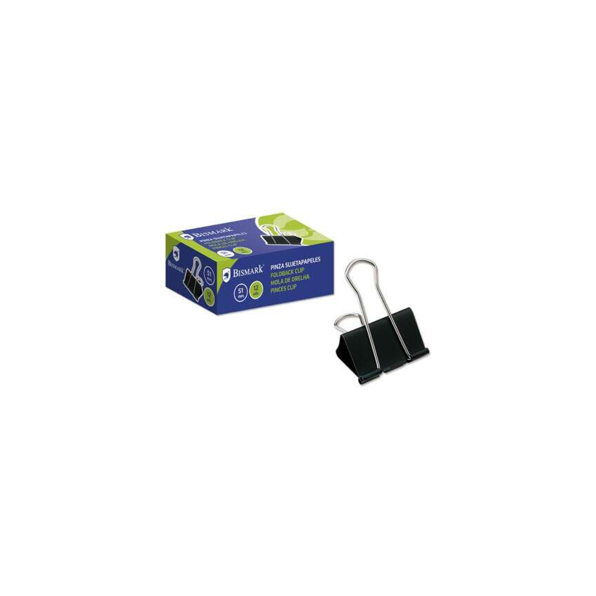 BISMARK PINZA ABATIBL 51MM 12U