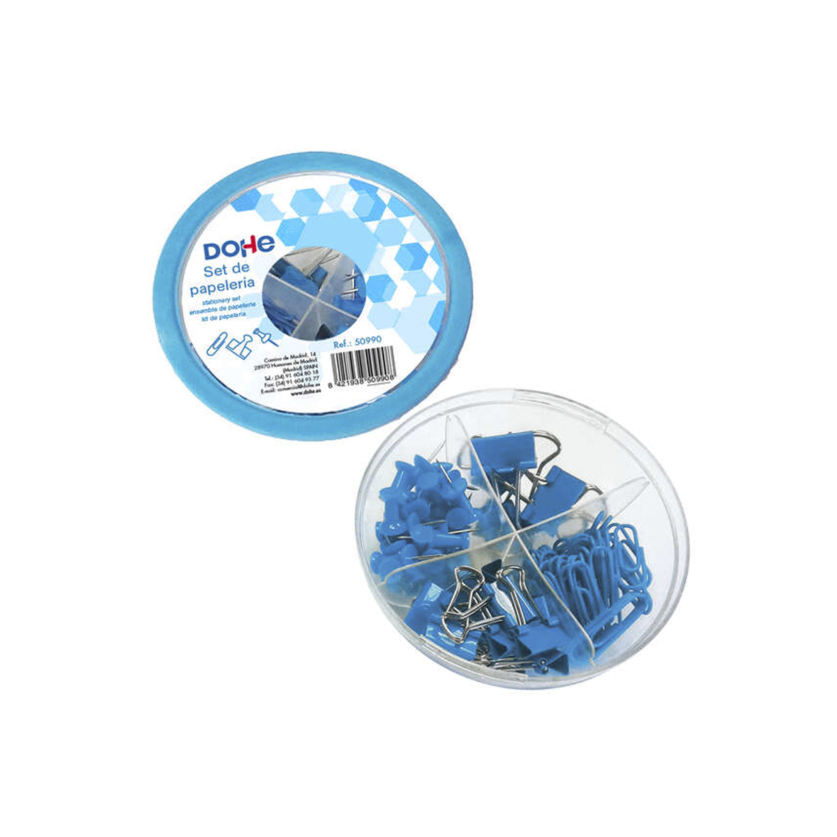 DOHE ACCESOR. ESCRITORIO AZUL
