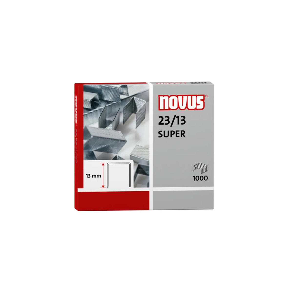 NOVUS GRAPAS 23 13 1000U GALVA